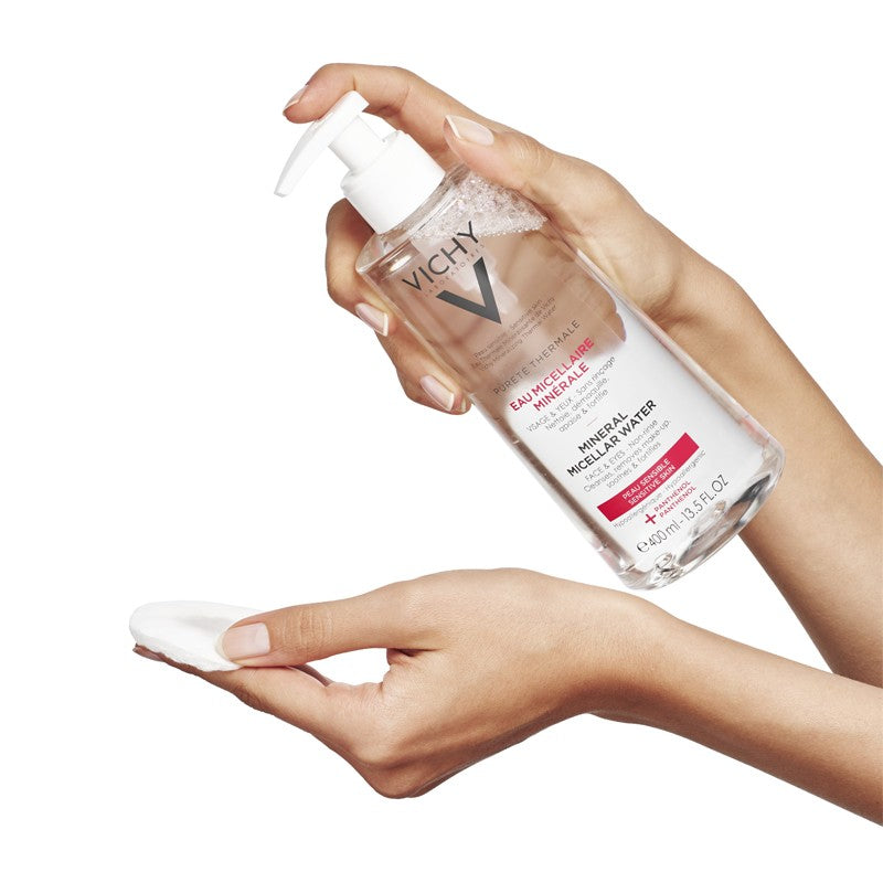 VICHY Agua Micelar Mineral piel Sensible Pureté Thermale 400ml-4