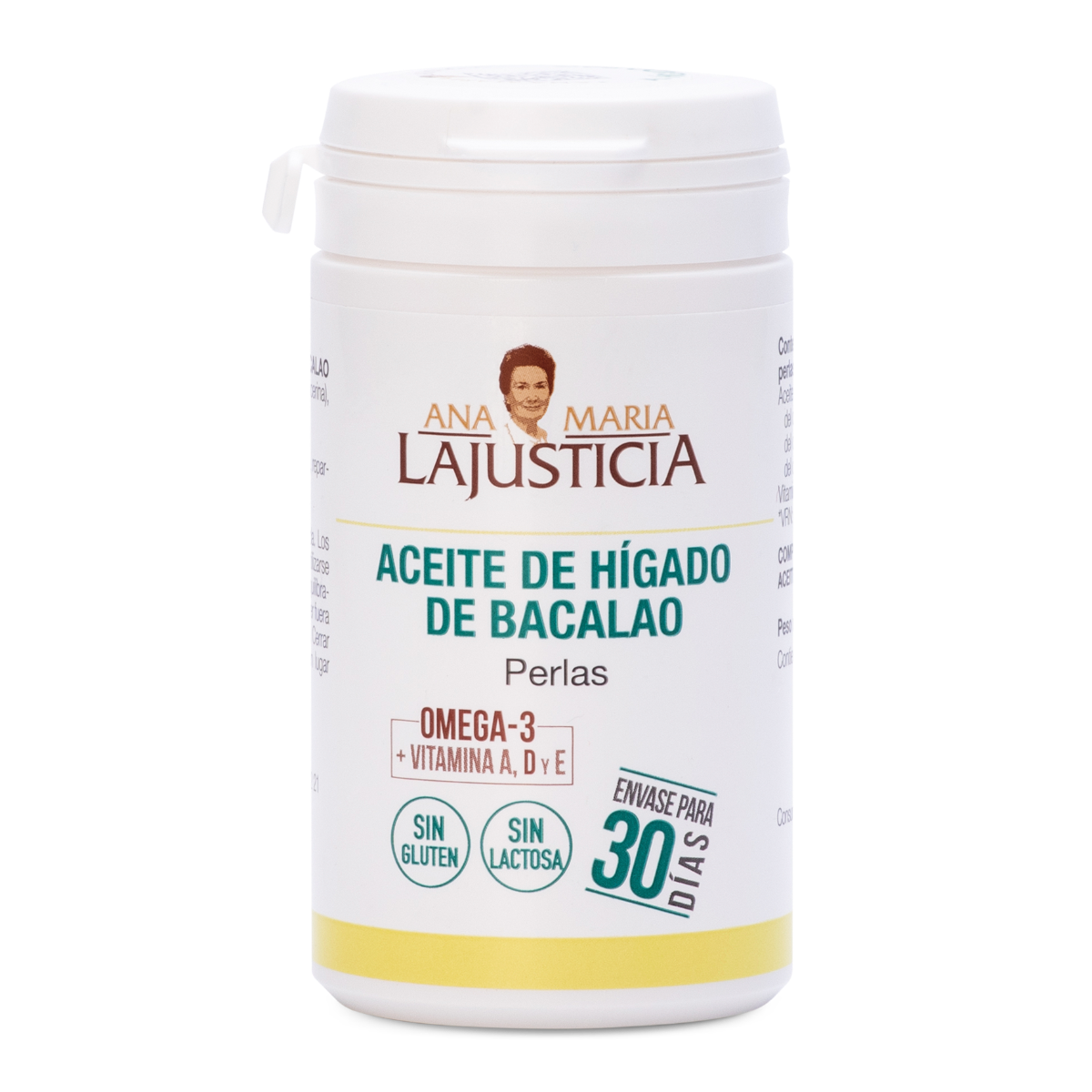 Ana María Lajusticia Aceite de Hígado de Bacalao 90 Perlas