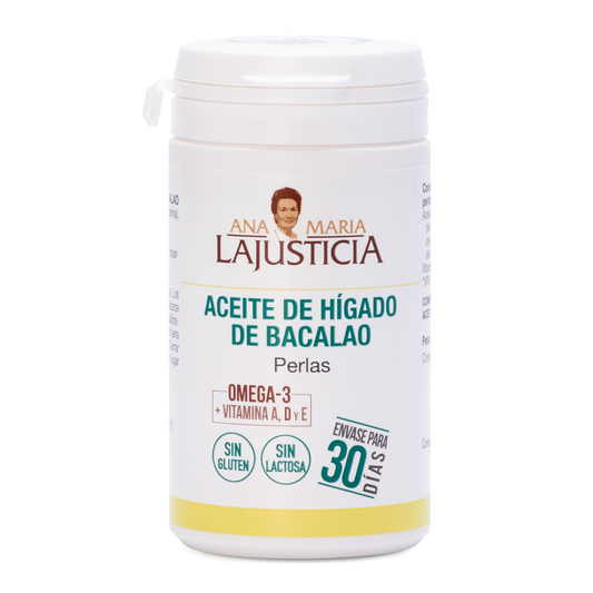 Ana María Lajusticia Aceite de Hígado de Bacalao 90 Perlas
