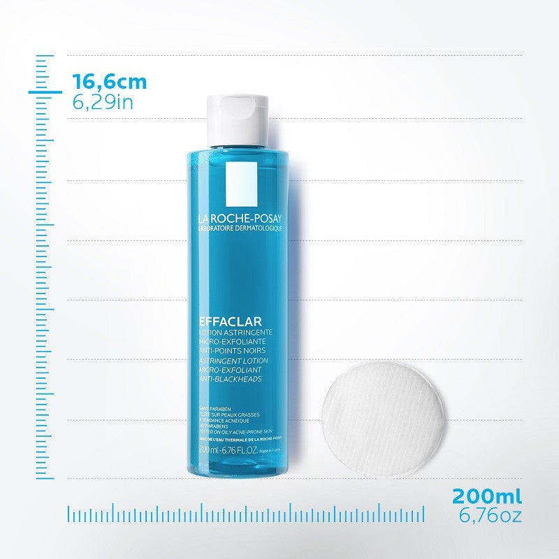 EFFACLAR Loción Astringente Micro-Exfoliante Piel Grasa 200ml - La Roche Posay-3
