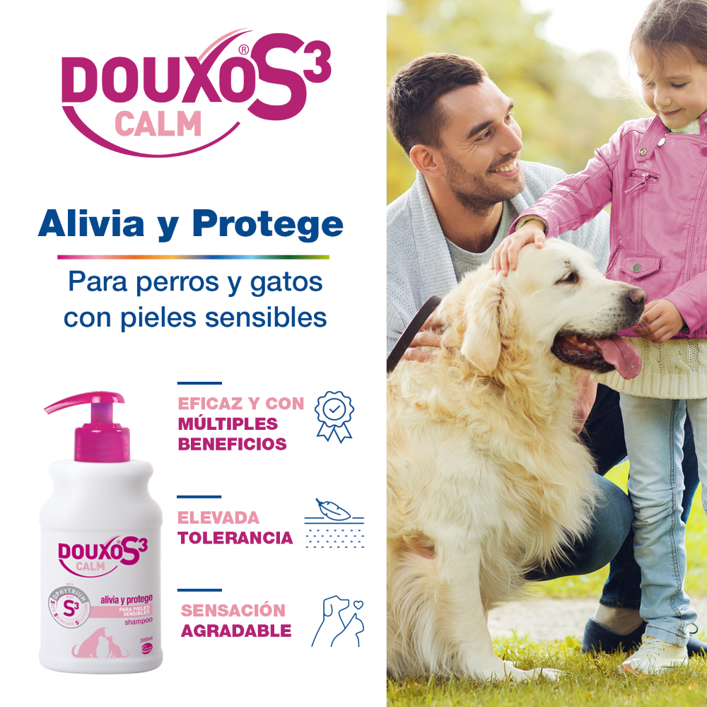 Douxo S3 Calm Shampoo für Haustiere 200ml