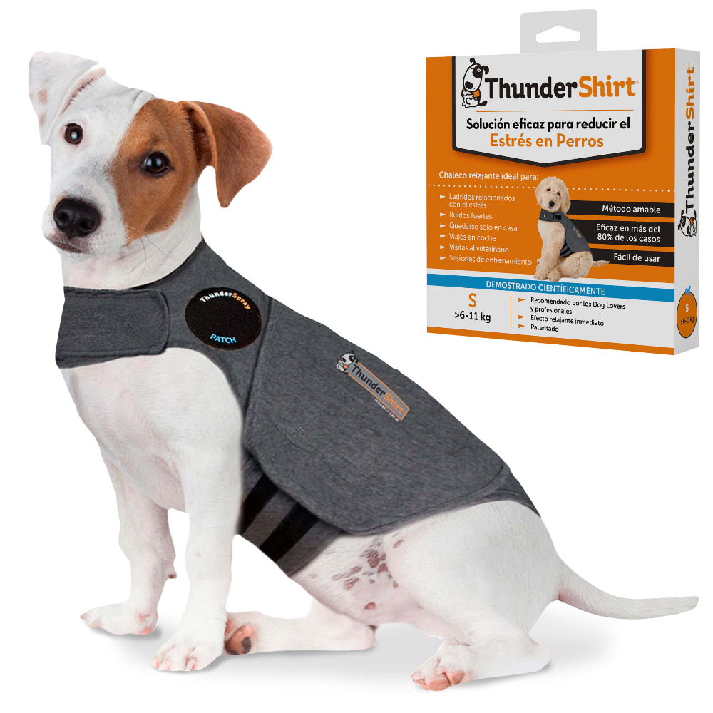 ThunderShirt Anti-Anxiety Vest for Dogs gray S 1 pc