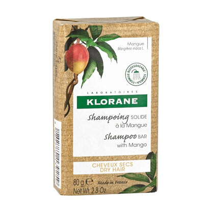 KLORANE Champú Sólido al Mango 80gr-1