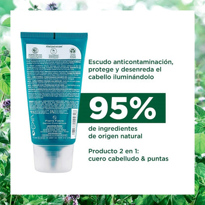 KLORANE Bálsamo Anti-Polución Menta Acuática 150ml-3