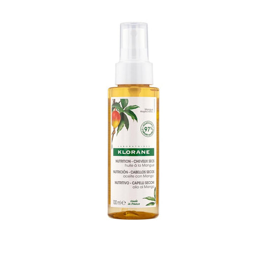 KLORANE Aceite de Mango 125 ml para Pelo Seco-1