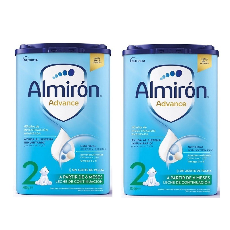 ALMIRÓN Advance 2 Duplo Leche de Continuación 2x800gr NUEVA FÓRMULA-1