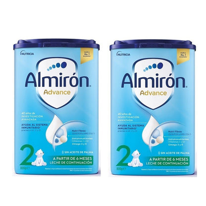 ALMIRÓN Advance 2 Duplo Leche de Continuación 2x800gr NUEVA FÓRMULA-1