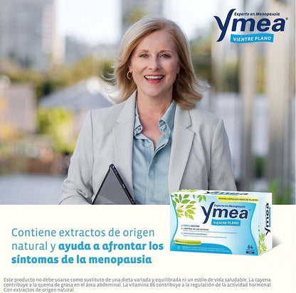 YMEA Menopausia Vientre Plano 64 Cápsulas-5