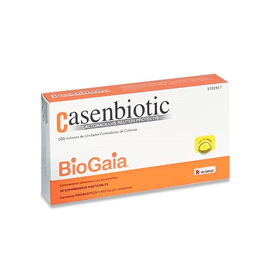 CASENBIOTIC Sabor Limón 30 Comprimidos Masticables-1