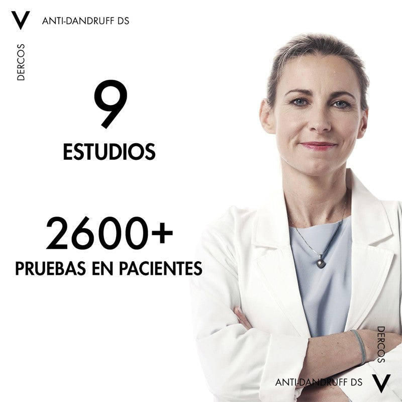 VICHY Dercos Champú Anticaspa Cabello Seco 200ml-7