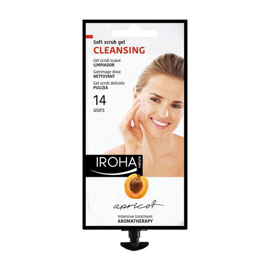 IROHA NATURE Gel Limpiador Exfoliante con Albaricoque-1