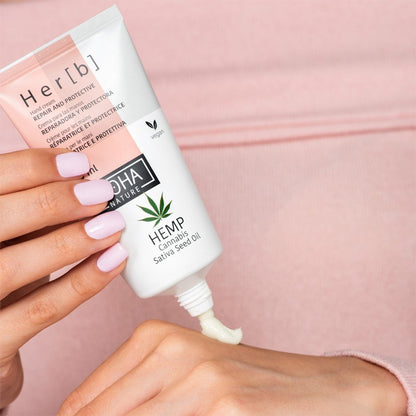 IROHA NATURE Crema de manos reparadora y protectora con Aceite de Cannabis 75 ml-3