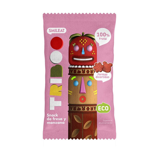 SMILEAT Sminolas Snack Fraise et Pomme 25 gr