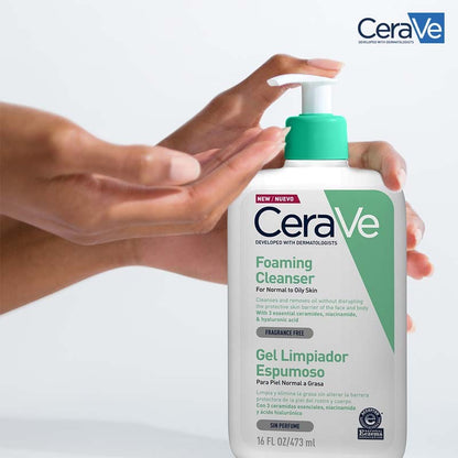 CERAVE Gel Limpiador Espumoso 473ml-11