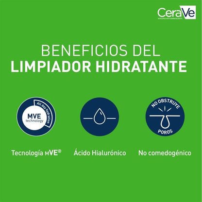 CERAVE Crema Limpiadora Hidratante 236ml-4