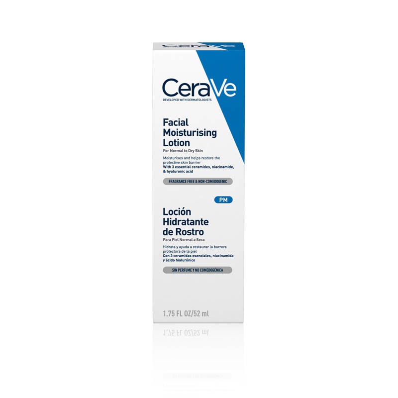CERAVE Loción Hidratante De Rostro 52ml-4