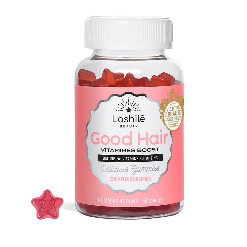 Lashilé Good Hair Vitamines Boost 60 gominolas-1