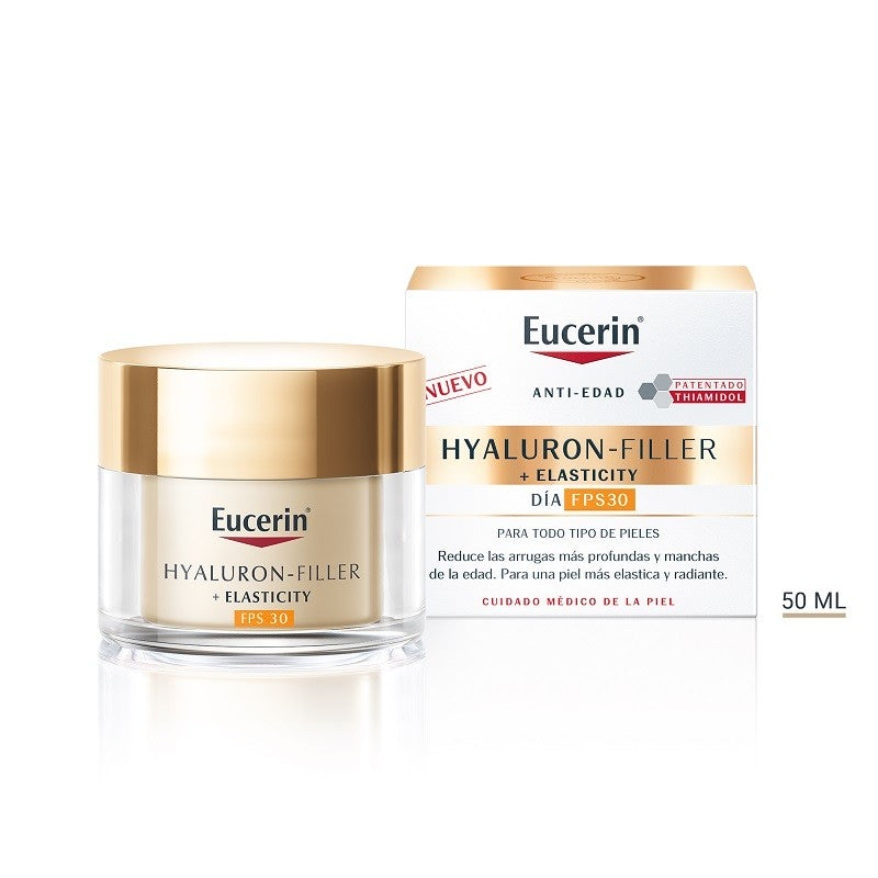 Eucerin Hyaluron Filler+ Elasticity Crema de Día SPF30 50ml + Refill 50ml