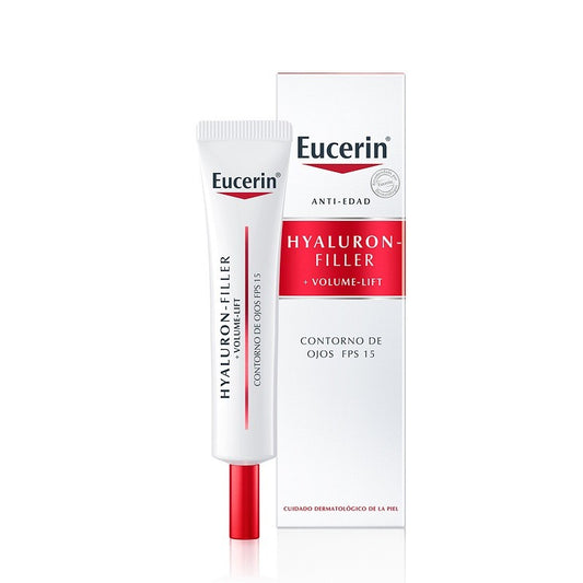 EUCERIN Hyaluron-Filler+Volumen-Lift Contorno de Ojos SPF15 15ml-1