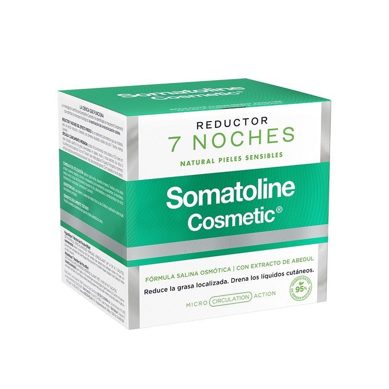 SOMATOLINE Natural Reductor 7 Noches Piel Sensible 400ml-1