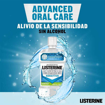 LISTERINE Advanced Defence Sensitive Menta Fresca 500 ml-2