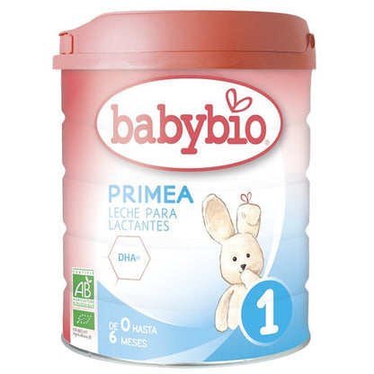 BABYBIO Primea 1 Leche de Inicio BIO 0-6m (800g)-1