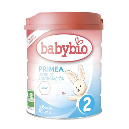 BABYBIO Primea 2 Leche de Continuación BIO 6-12m 800g-1