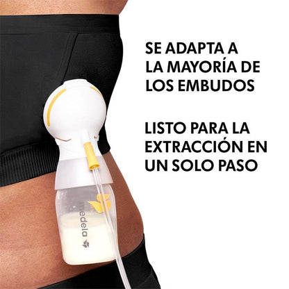 MEDELA Top Extracción Hands-Free Negro Talla M-3