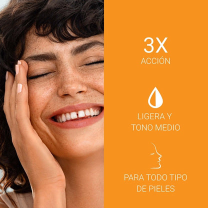 EUCERIN CC Crema Solar con Color Tono Medio SPF50+ (50ml)