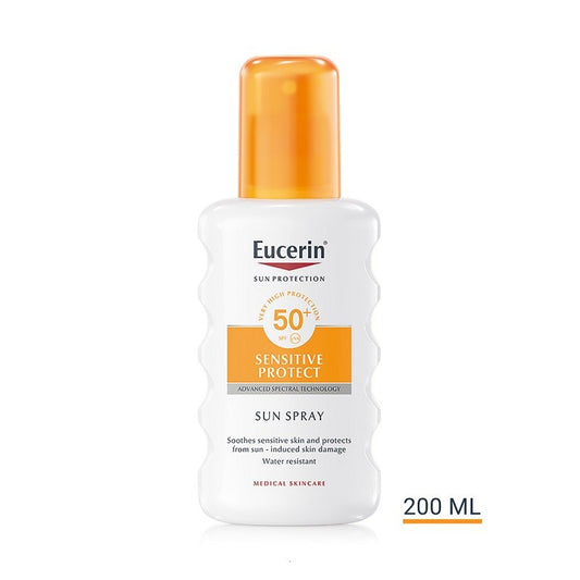 EUCERIN Sun Spray Sensitive Protect SPF 50+ (200ml)-1