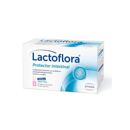 LACTOFLORA Protector Intestinal Adultos 10 frascos-1