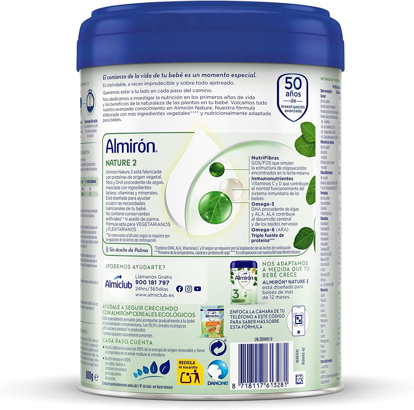 ALMIRÓN Nature 2 Leche de Continuación en Polvo 800gr-2