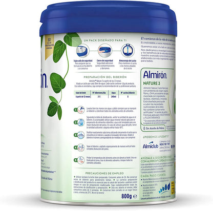 ALMIRÓN Nature 3 Leche de Crecimiento en Polvo 800gr-4