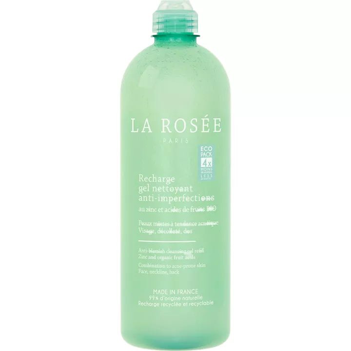 La Rosee Recarga gel limpiador anti-imperfecciones