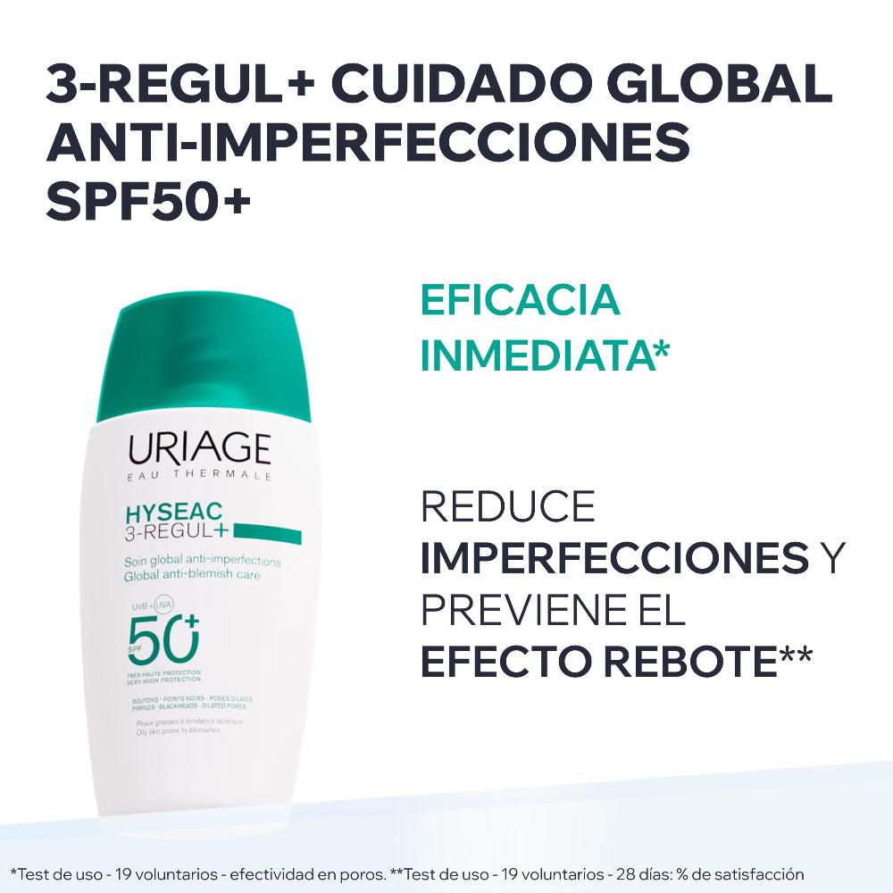 Uriage Hyseac 3 Regul+ Spf50+ F 50ml