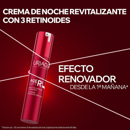 Uriage Age Lift Crema de Noche Renovadora 3 retinoides 40ml