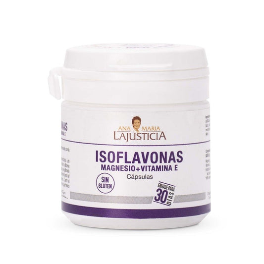 ANA MARÍA LAJUSTICIA Isoflavonas Magnesio + Vitamina E 30 Cápsulas-1