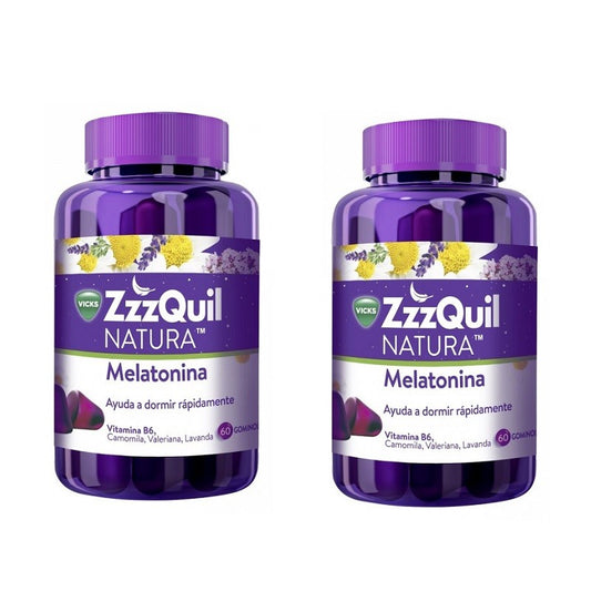 ZzzQuil Natura Mélatonine 2x60 Gummies