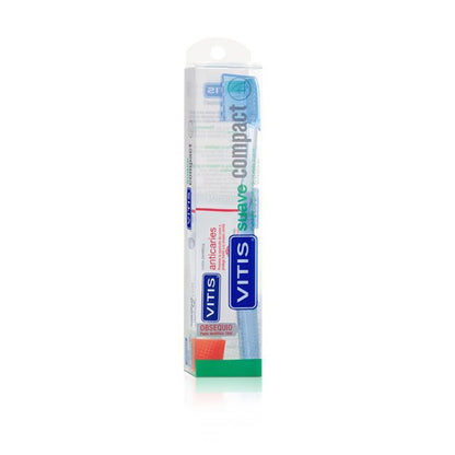 VITIS Cepillo Dental Compact Suave + Pasta Anticaries 15ml REGALO-1