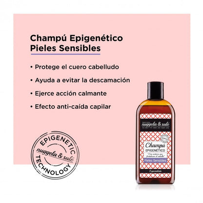 NUGGELA & SULÉ Champú Epigenético Pieles Sensibles 2x250ml-2