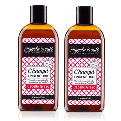 NUGGELA & SULÉ Champú Epigenético Cabello Graso 2x250ml-1