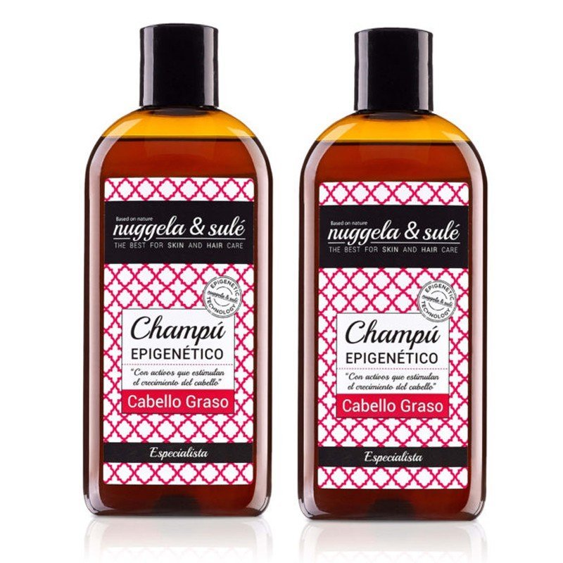 NUGGELA & SULÉ Champú Epigenético Cabello Graso 2x250ml-1