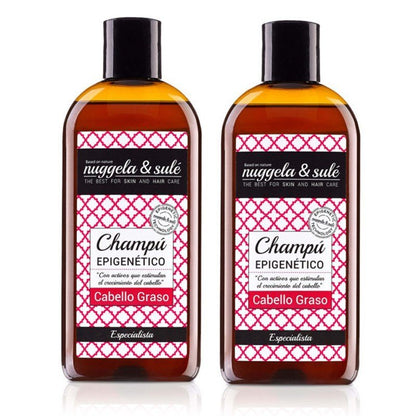 NUGGELA & SULÉ Champú Epigenético Cabello Graso 2x250ml-1