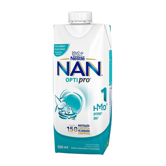 Nestlé NAN Optipro 1 Leche Líquida para Lactantes 500ml-1
