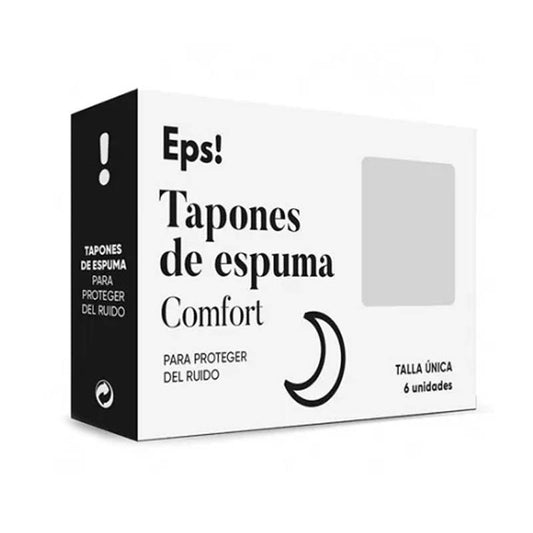 Eps! Tapones de Espuma Comfort Talla Única 6 unidades-1