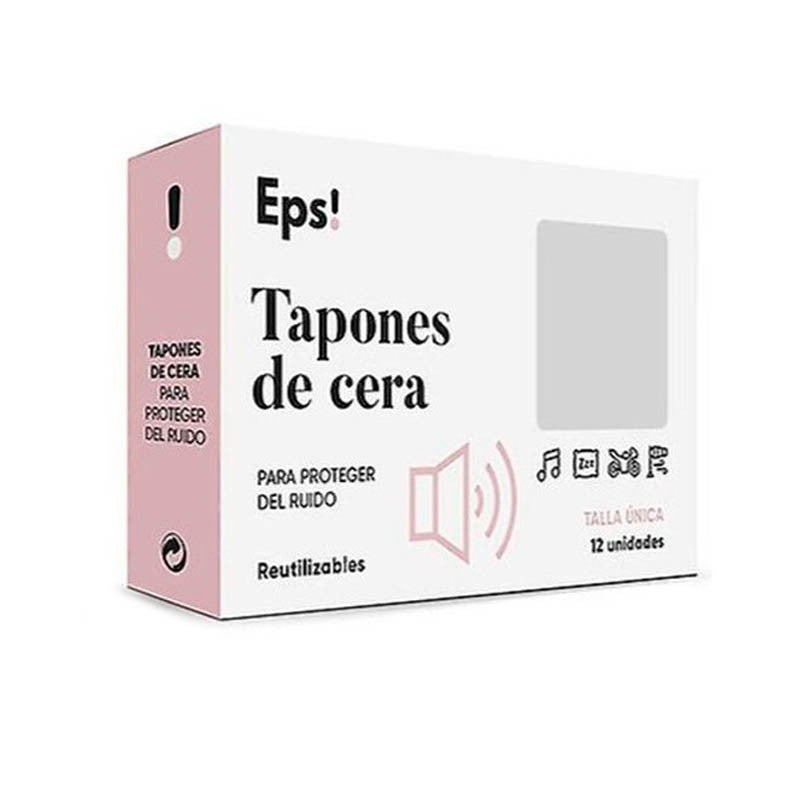 Eps! Tapones de Cera Talla Única 12 unidades-1