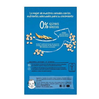 GERBER Papillas 8 Cereales +6 Meses 500g-2