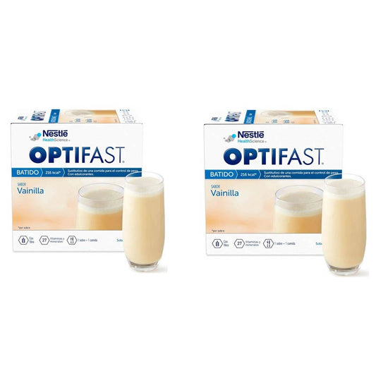 Optifast DUPLO Batido Vainilla 12 Sobres-1