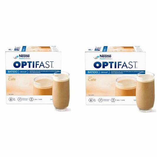 OPTIFAST DUPLO Batido Café 2x12 Sobres de Nestlé-1