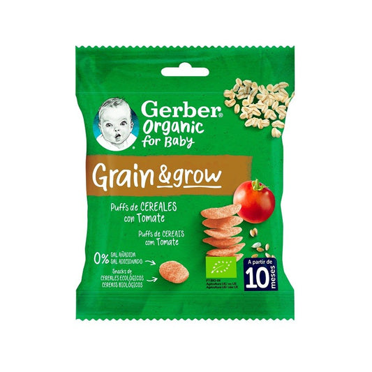 GERBER Chips Tomate et Oignon +10 Mois 7g